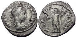  Денарий Римская империя (27BC-395) Серебро Александр Север (208-235)