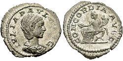  Денарий Римская империя (27BC-395) Серебро 