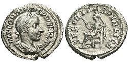  Денарий Римская империя (27BC-395) Серебро Гордиан III(225-244)