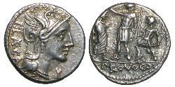  Денарий Римская республика (509BC-27BC) Серебро 