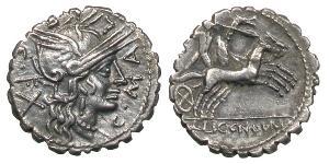  Денарий Римская республика (509BC-27BC) Серебро 