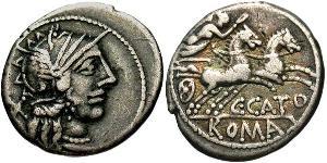  Денарій Римська республіка (509BC-27BC) Срібло 