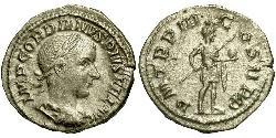 Денарій Римська імперія (27BC-395) Срібло Гордіан III(225-244)