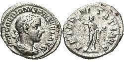  Денарій Римська імперія (27BC-395) Срібло Гордіан III(225-244)