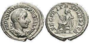  Денарій Римська імперія (27BC-395) Срібло Гордіан III(225-244)