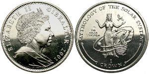  Крона Гибралтар  Елизавета II (1926-2022)