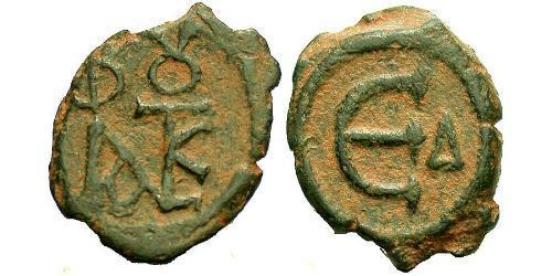  Пентанумиум Византийская империя (330-1453) Бронза Юстин II (520-578)