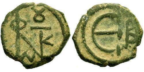  Пентанумиум Византийская империя (330-1453) Бронза Юстин II (520-578)
