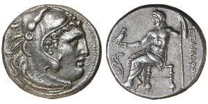  Тетрадрахма Македонское  царство (800BC-146BC) Серебро Александр Македонский (356BC-323BC)