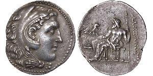  Тетрадрахма Македонское  царство (800BC-146BC) Серебро Александр Македонский (356BC-323BC)