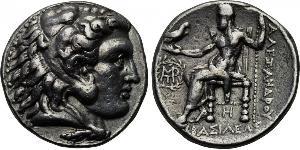  Тетрадрахма Македонское  царство (800BC-146BC) Серебро Александр Македонский (356BC-323BC)