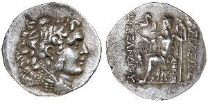  Тетрадрахма Македонское  царство (800BC-146BC) Серебро Александр Македонский (356BC-323BC)