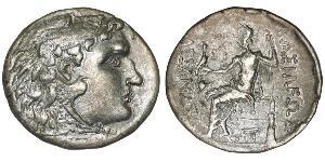  Тетрадрахма Македонское  царство (800BC-146BC) Серебро Александр Македонский (356BC-323BC)