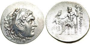  Тетрадрахма Македонское  царство (800BC-146BC) Серебро Александр Македонский (356BC-323BC)