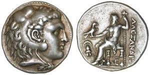  Тетрадрахма Македонское  царство (800BC-146BC) Серебро Александр Македонский (356BC-323BC)