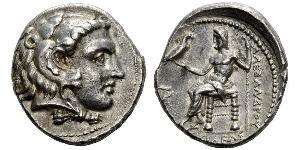  Тетрадрахма Македонское  царство (800BC-146BC) Серебро Александр Македонский (356BC-323BC)