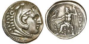  Тетрадрахма Македонское  царство (800BC-146BC) Серебро Александр Македонский (356BC-323BC)