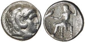  Тетрадрахма Македонское  царство (800BC-146BC) Серебро Александр Македонский (356BC-323BC)