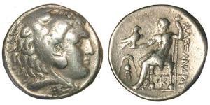  Тетрадрахма Македонское  царство (800BC-146BC) Серебро Александр Македонский (356BC-323BC)