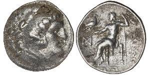  Тетрадрахма Македонское  царство (800BC-146BC) Серебро Александр Македонский (356BC-323BC)