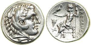  Тетрадрахма Македонское  царство (800BC-146BC) Серебро Александр Македонский (356BC-323BC)