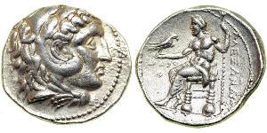  Тетрадрахма Македонское  царство (800BC-146BC) Серебро Александр Македонский (356BC-323BC)