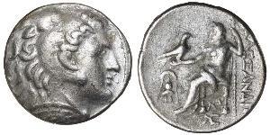  Тетрадрахма Македонское  царство (800BC-146BC) Серебро Александр Македонский (356BC-323BC)