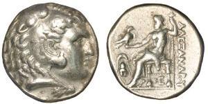  Тетрадрахма Македонское  царство (800BC-146BC) Серебро Александр Македонский (356BC-323BC)