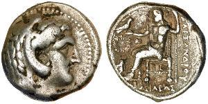  Тетрадрахма Македонское  царство (800BC-146BC) Серебро Александр Македонский (356BC-323BC)