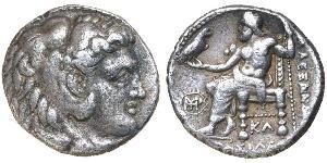  Тетрадрахма Македонское  царство (800BC-146BC) Серебро Александр Македонский (356BC-323BC)