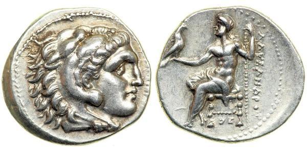  Тетрадрахма Македонское  царство (800BC-146BC) Серебро Александр Македонский (356BC-323BC)