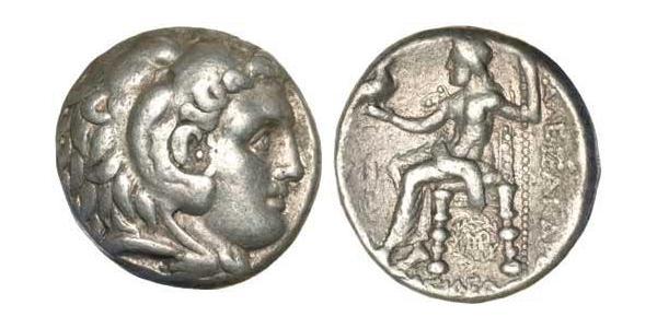  Тетрадрахма Македонское  царство (800BC-146BC) Серебро Александр Македонский (356BC-323BC)