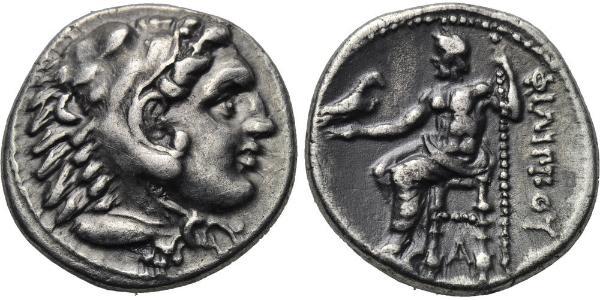  Тетрадрахма Македонское  царство (800BC-146BC) Серебро Александр Македонский (356BC-323BC)