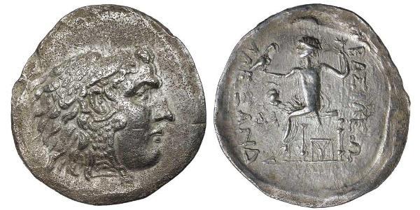  Тетрадрахма Македонское  царство (800BC-146BC) Серебро Александр Македонский (356BC-323BC)