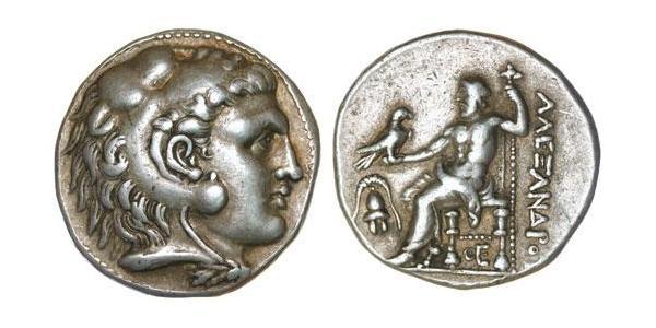  Тетрадрахма Македонское  царство (800BC-146BC) Серебро Александр Македонский (356BC-323BC)
