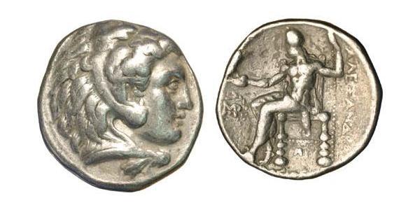  Тетрадрахма Македонское  царство (800BC-146BC) Серебро Александр Македонский (356BC-323BC)