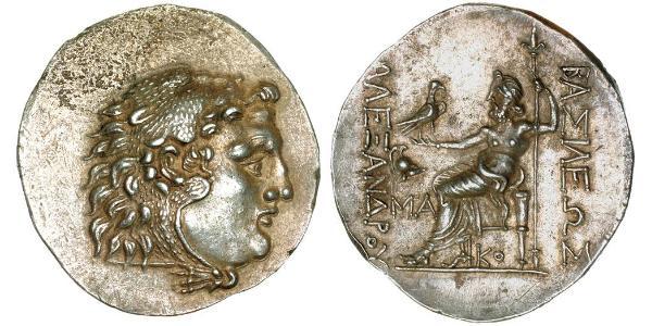  Тетрадрахма Македонское  царство (800BC-146BC) Серебро Александр Македонский (356BC-323BC)