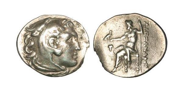  Тетрадрахма Македонское  царство (800BC-146BC) Серебро Александр Македонский (356BC-323BC)