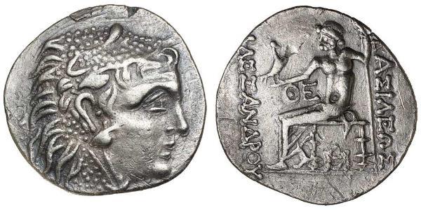  Тетрадрахма Македонское  царство (800BC-146BC) Серебро Александр Македонский (356BC-323BC)