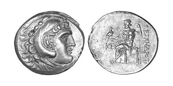  Тетрадрахма Македонское  царство (800BC-146BC) Серебро Александр Македонский (356BC-323BC)