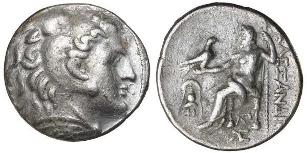  Тетрадрахма Македонское  царство (800BC-146BC) Серебро Александр Македонский (356BC-323BC)