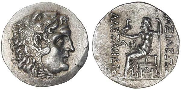  Тетрадрахма Македонское  царство (800BC-146BC) Серебро Александр Македонский (356BC-323BC)