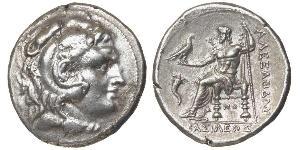  Тетрадрахма Македонське царство (800BC-146BC) Срібло Александр Македонський (356BC-323BC)