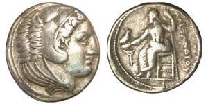  Тетрадрахма Македонське царство (800BC-146BC) Срібло Александр Македонський (356BC-323BC)