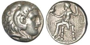  Тетрадрахма Македонське царство (800BC-146BC) Срібло Александр Македонський (356BC-323BC)