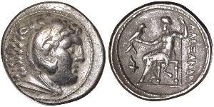  Тетрадрахма Македонське царство (800BC-146BC) Срібло Александр Македонський (356BC-323BC)