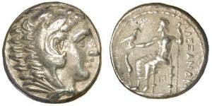  Тетрадрахма Македонське царство (800BC-146BC) Срібло Александр Македонський (356BC-323BC)