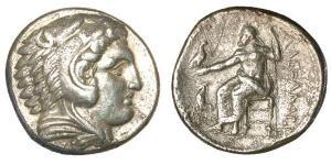  Тетрадрахма Македонське царство (800BC-146BC) Срібло Александр Македонський (356BC-323BC)