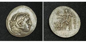  Тетрадрахма Македонське царство (800BC-146BC) Срібло Александр Македонський (356BC-323BC)