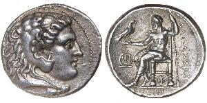  Тетрадрахма Македонське царство (800BC-146BC) Срібло Александр Македонський (356BC-323BC)